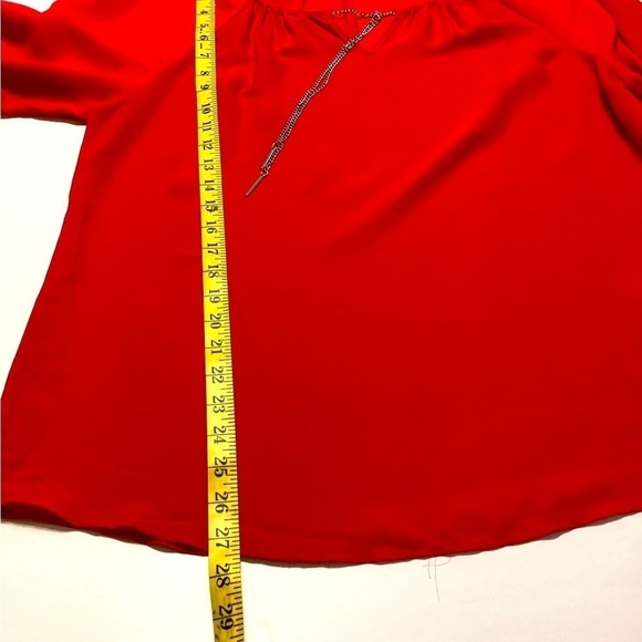 Zac& Rachel Size Large Red long sleeve - Picture 4 of 9